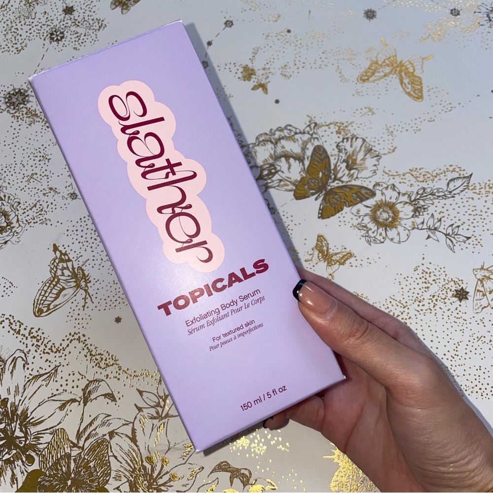 TOPICALS slather exfoliating body serum
